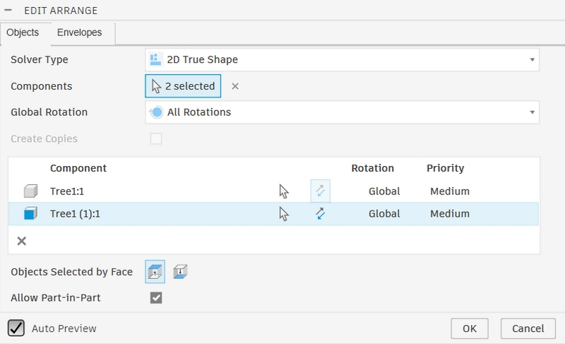 Arrange Tab