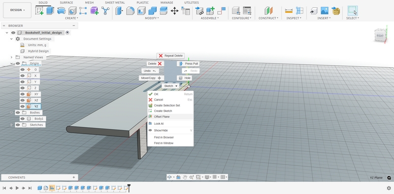 Create Offset Plane