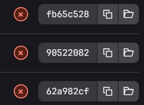 Failed Commits