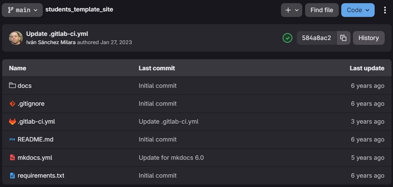 Forked Repository
