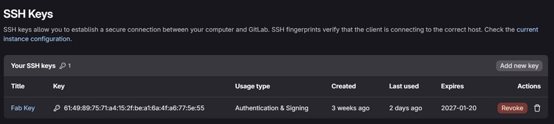 SSH Key
