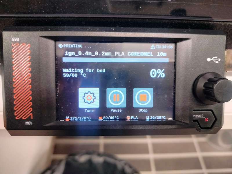 Temperature reading